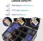 HZGXQN Toploader Storage Box for 3" x 4" 35pt Rigid Card, Top Loader Card - Image 2