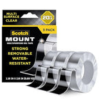 Scotch-Mount Multi-Purpose Gel Mounting Tape, 1 Roll, 1.18 in x 118 in by Unknown