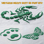 VinylRus Puff Heat Transfer Vinyl-12” x 5ft Green Heavy Duty Puff Iron on Vinyl - Image 7