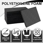 Frienda 12 Pcs 12" x 8" x 0.5" Polyethylene Foam Sheet Thick Black Packing Foam - Image 4