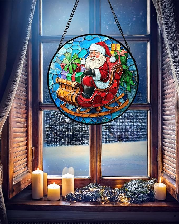 DASTOLL Stained Glass Window Hanging - Image 5