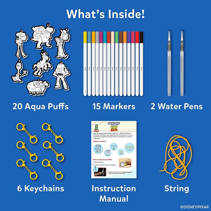 Skillmatics Disney•Pixar Toy Story Aqua Puffs – 3D Art Kit | Mess-Free Paint by - Image 5
