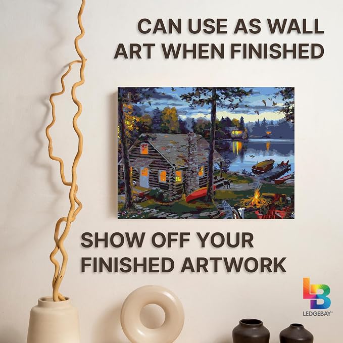 Ledgebay DIY Paint by Numbers Kit - Image 9