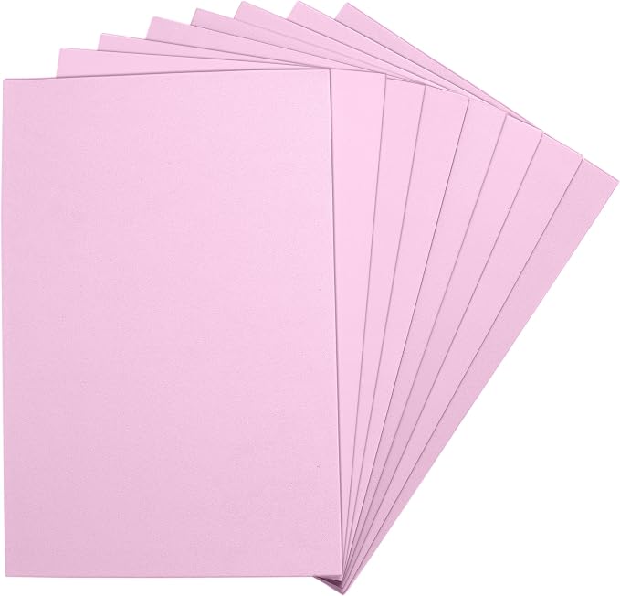 Baby Pink EVA Foam Sheets, 6 x 9 Inch, 2mm Thick – Foam Paper by Unknown