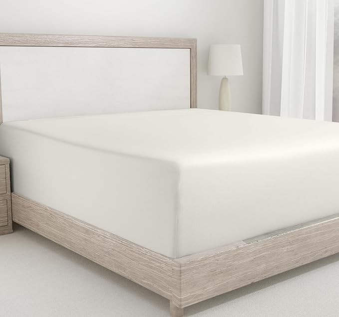 California Design Den Deep Pocket King Fitted Sheet, Soft 400 Thread Count 100% by CaliforniaDesignDen