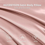 HUXMEYSON Body Pillow with Satin Pillowcase, Body Pillow - Image 3