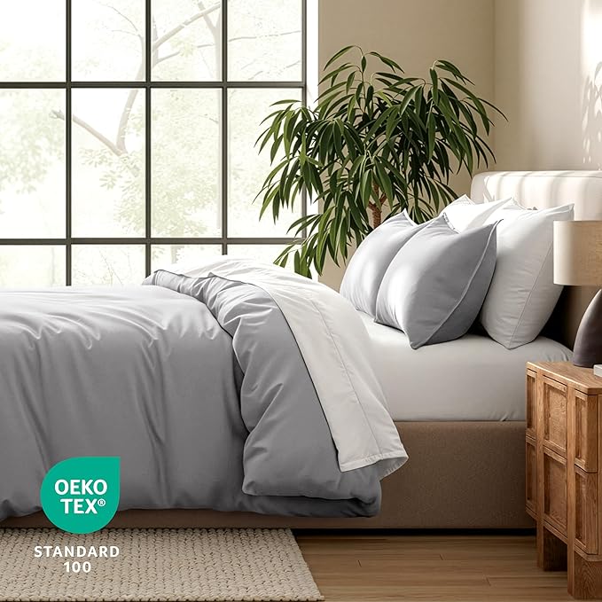 Bare Home Bedding Duvet Cover Queen Size - Image 5