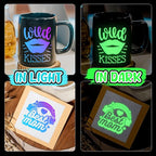 TECKWRAP Glow in the Dark Vinyl Permanent Chrome Vinyl, Opal White to Green - Image 6