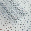 Transparent Waterproof PVC Vinyl 10 Pcs 8.3 x 11.8 inches Iridescent Shine by XHTFauxLeather