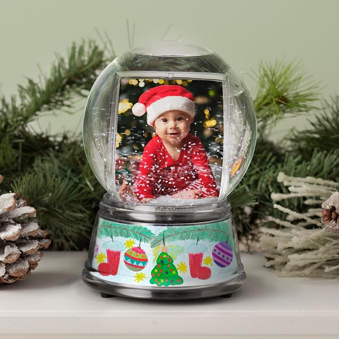 Neil Enterprises Inc. Create Your Own Photo Snow Globe - Image 9