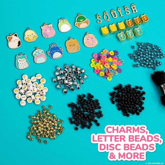 Original Squishmallows Bracelet Design Set, Cute & Friendship Bracelet Kit - Image 5