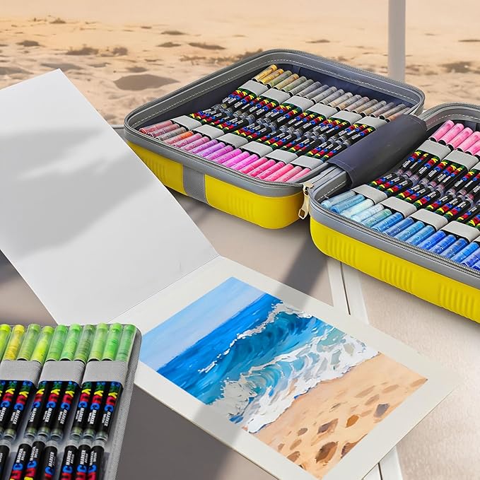 Guangna Acrylic Paint Markers Set -360 Colors, Waterproof Permanent Liquid - Image 5