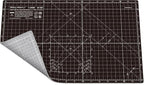 Self Healing Cutting Mat A3 12"x 18" Double Sided Black Mat by ShinyMerry