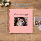 potricher 10 x 10 Inch DIY Scrapbook Album 40 Pages Hardcover Kraft Paper Scrap - Image 2