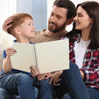 Vienrose Scrapbook Album Scrap Book Photo Albums Travel Scrapbook Textured - Image 7