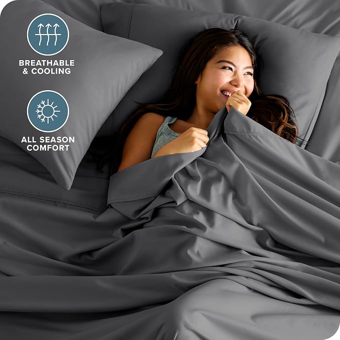 Bare Home Queen Sheet Set - Image 3