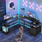 Furologee 66” L Shaped Desk - Image 2