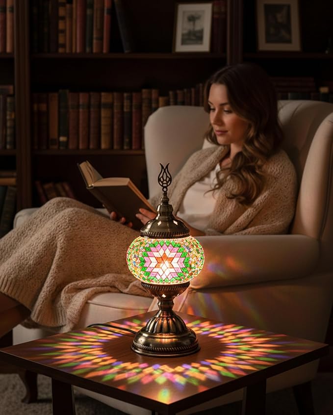 Ottoman Mosaics Turkish Mosaic Lamp Kit | DIY Art & Craft Project - Image 3