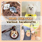 Nuvretk 7 Cute Silicone Molds for Needle Felting - Image 6