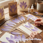 48 Pcs Mix Natural Dried Pressed Water Lily Petals - Image 5
