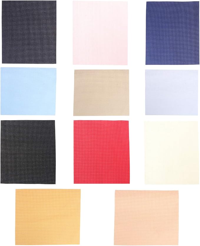 10pcs Cross Stitch Fabric DIY Cross Stitch Aida Cloth Fabric - Image 5