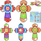 2026 VBS Sunday School Cross Craft Kids Kits Vbs Christian Religious Jesus by Qyeahkj