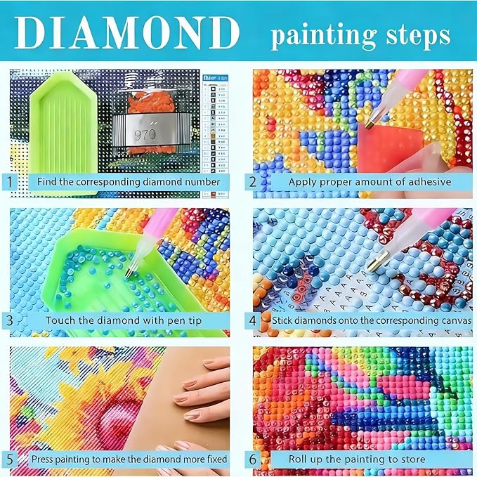 Gikboup 5D Diamond Painting Kits - Image 7