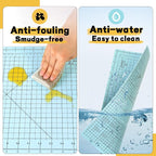 Premium Idemeet Self Healing Cutting Mat 18'' x 12'', A3 Non-slip Sewing Mat - Image 6
