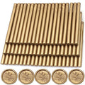 60pcs Wax Seal Sticks, Antique Gold Sealing Wax Sticks, HOSEALING Glue Gun Wax by HOSEALING