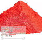 Mica Powder, 7.05OZ（200g）, Primary Red Mica Powder Pigment - Image 2