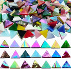 Triangle Iridescent Glass Mosaic Tiles - Image 2