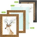 Golden State Art, 8X10 Ornate Finish Photo Frame, Bronze Color, Real Glass - Image 5