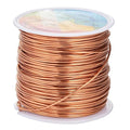 82 Feet Tarnish Resistant Copper Wires 18 Gauge Jewelry Craft Wires Beading Wire by CREATZONE