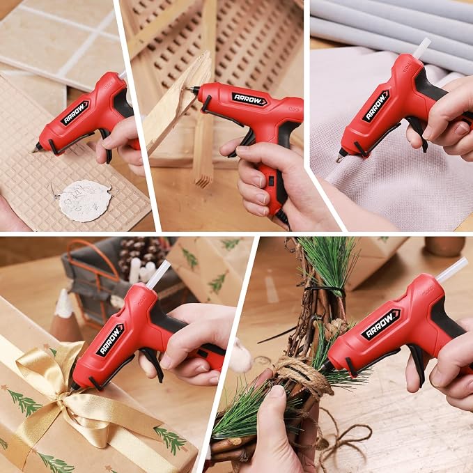 Arrow Mini Hot Glue Gun, Dual Temp Glue Gun Kit - Image 8