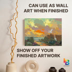 Ledgebay DIY Paint by Numbers Kit - Image 9
