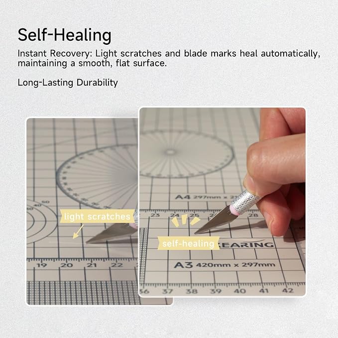KEARING Large A2 Self-Healing Cutting Mat - Image 6