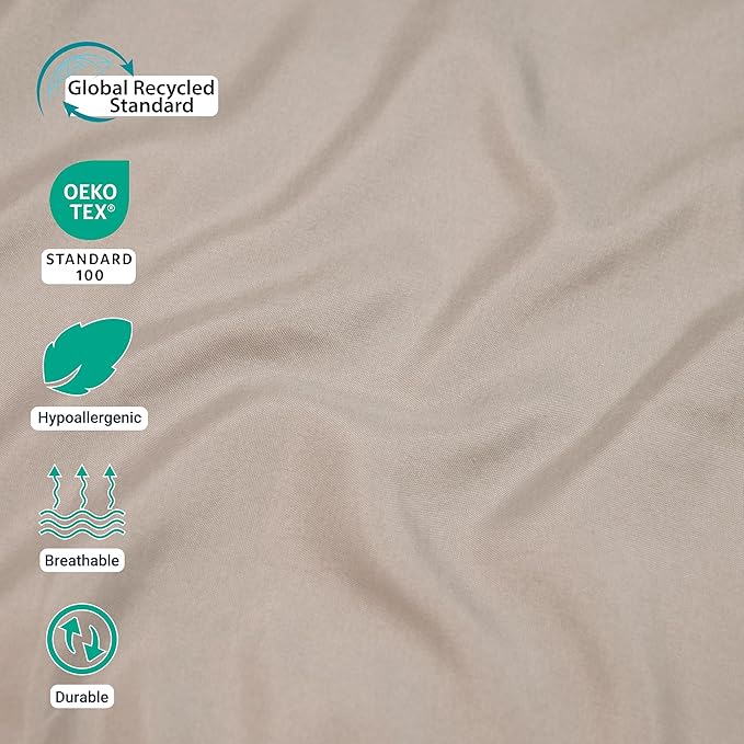 ZPECC Bulk Flat Sheets Only King Size 6 Pack, Easy Sort Top Bed Sheet by - Image 4