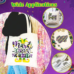 Tintnut Mardi Gras Heat Transfer Vinyl, easy cut & weed, stretch washable - Image 5