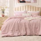 BEDELITE Blush Pink King Size Comforter Set - Image 2