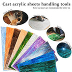 Pearl Glitter Cast Acrylic Sheet, 1/8 Inch, 12x8 Inch, - Image 4