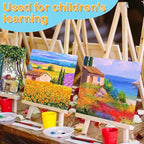 ESRICH Canvas Boards for Painting, 15 Pack Canvases 4x4 100% Cotton Small Paint - Image 5