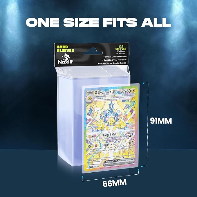 Card Protector Sleeves 1000 Counts Durable Ultra Clear Card Cases - Image 2