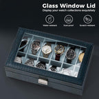 ProCase Watch Box Organizer, 12 Slot Watch Display Case - Image 3