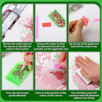 Cinnvoice 12 Pcs Summer Seasonal Diamond Art Hanging Ornament Kit - Image 4