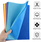 40 Pcs Soft Felt Fabric Sheet 8" x 12" Assorted Color Felt Fabric Sheets - Image 3