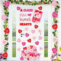 JarThenaAMCS Valentine' s Day Classroom Door Decoration Bulletin Board Set Red by JarThenaAMCS