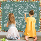 FYSUIMU 65.6 Ft Camping Hiking Bulletin Board Border Back to School Tent Fire - Image 7