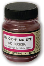 Jacquard Procion MX Tie Dye Powder Fuchsia, 2/3 Ounce Jar by Jacquard