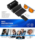 ANYLUV Blue Light Glasses Men, Relieve Eyestrain and Eye Protection, Al-Mg - Image 7