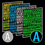 9 Sheets Glow in The Dark Letter & Numbers Stickers - Image 6